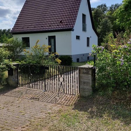 Mecklenburgische Seenplatte - Fh Mit Optionalem Steg Und Ruderboot Grosszerlang ภายนอก รูปภาพ